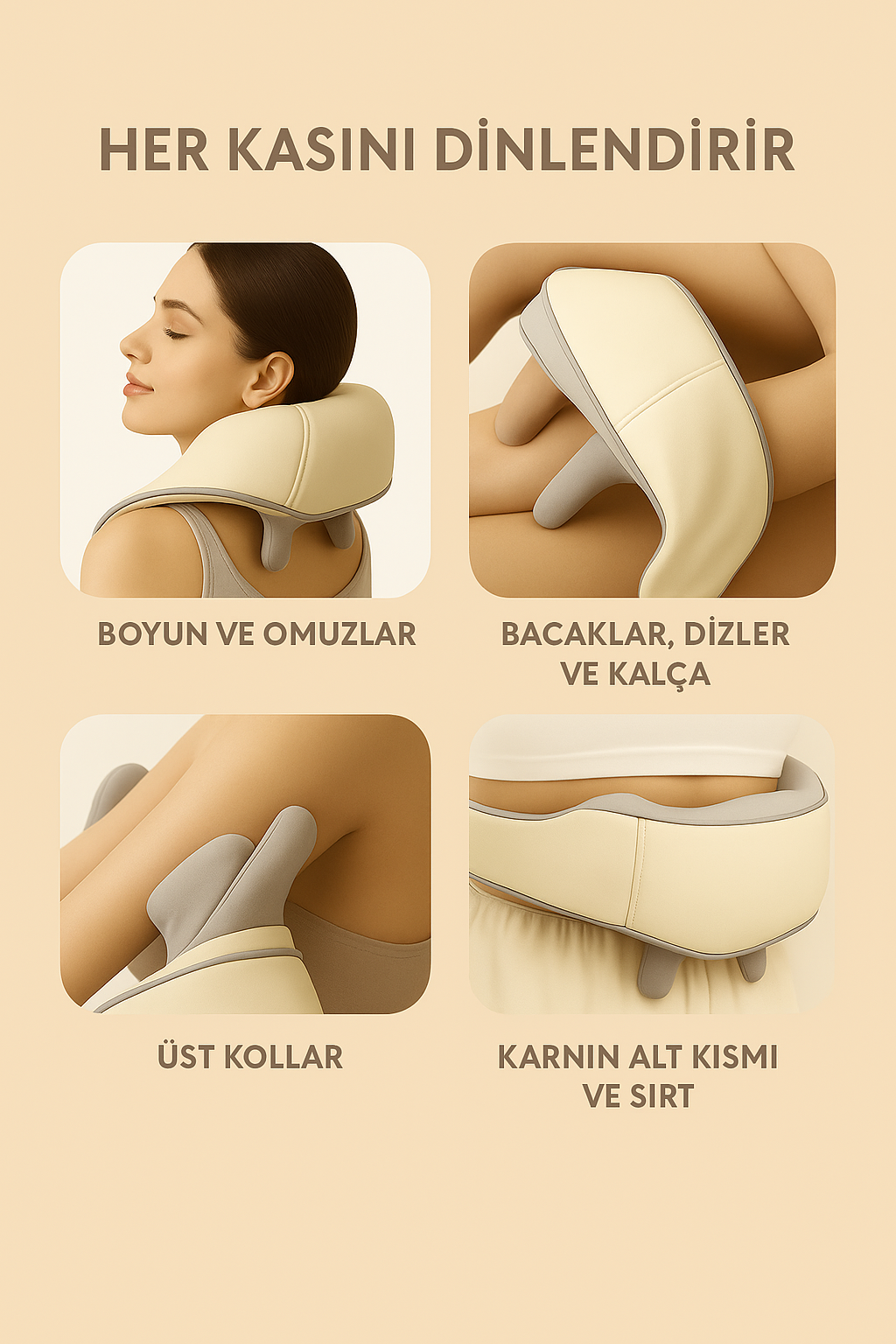 Delvina Boyun ve Omuz Masaj Aleti